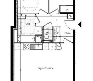  Appartement � vendre 3 pi�ces 66 m�