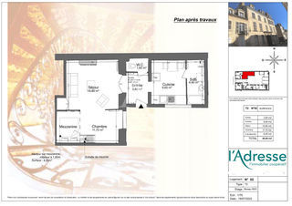  Appartement � vendre 2 pi�ces 46 m�