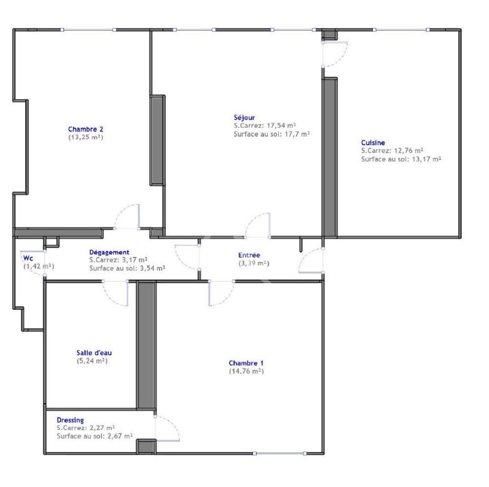 � vendre  Appartement Paris 17