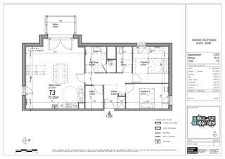  Appartement � vendre 3 pi�ces 73 m�
