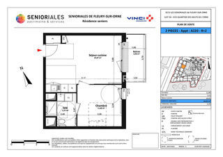  Appartement � vendre 2 pi�ces 42 m�