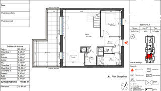  Appartement � vendre 5 pi�ces 1 m�