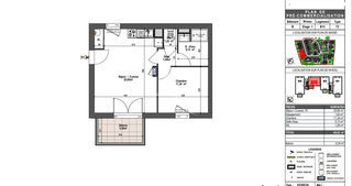  Appartement � vendre 2 pi�ces 45 m�