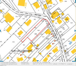  Terrain � vendre 1315 m�