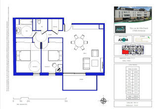  Appartement � vendre 3 pi�ces 76 m�