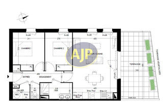  Appartement � vendre 3 pi�ces 66 m�