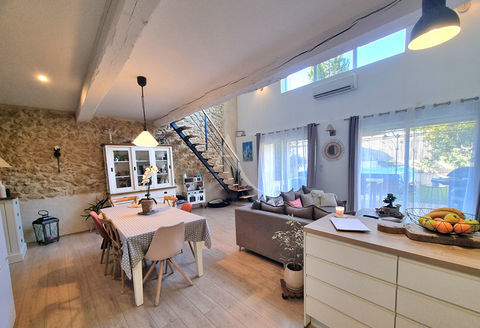   Maison r�nov�e 140 m� - 4 chambres - jardin sans vis-�-vis - Moussan Maison - 6 pi�ce(s) - 140 m�