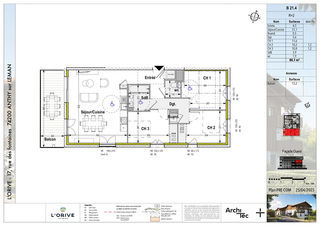  Appartement � vendre 4 pi�ces 80 m�
