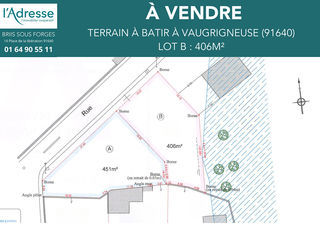  Terrain � vendre 406 m�