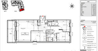  Appartement � vendre 4 pi�ces 80 m�