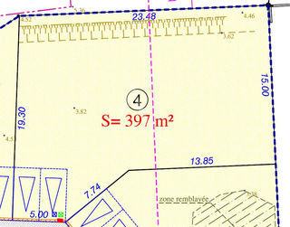  Terrain � vendre 397 m�