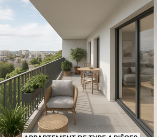  Appartement � vendre 4 pi�ces 77 m�