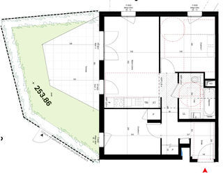  Appartement � vendre 3 pi�ces 55 m�