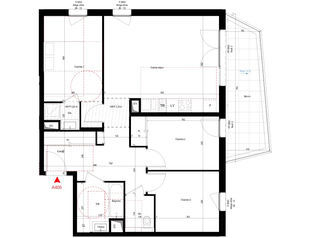  Appartement � vendre 4 pi�ces 78 m�