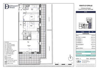  Appartement � vendre 4 pi�ces 81 m�