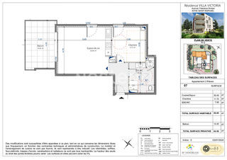  Appartement � vendre 2 pi�ces 52 m�