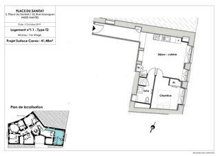  Appartement � vendre 2 pi�ces 41 m�