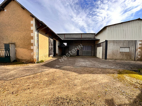   Grands hangars de stockage � vendre d'environ 576 m� � Nogent-sur-Loir (72500) Maison - 5 pi�ce(s) - 576 m�