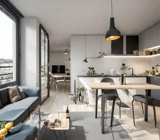  Appartement � vendre 3 pi�ces 61 m�