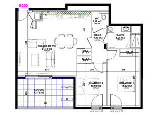  Appartement � vendre 3 pi�ces 72 m�