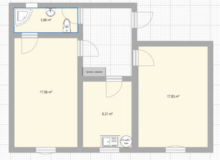  Appartement � vendre 2 pi�ces 54 m�