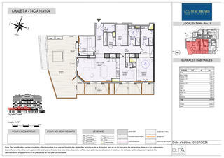  Appartement � vendre 4 pi�ces 129 m�