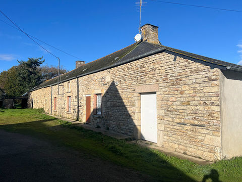   Long�re en pierre � r�nover � Pluherlin, proche Questembert Maison - 4 pi�ce(s) - 114 m�