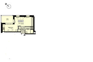  Appartement � vendre 1 pi�ce 34 m�