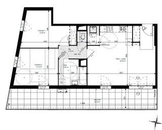  Appartement � vendre 3 pi�ces 70 m�