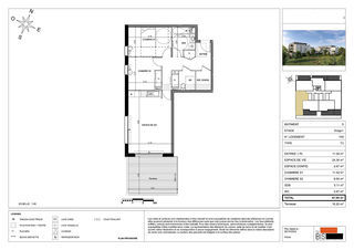  Appartement � vendre 3 pi�ces 67 m�