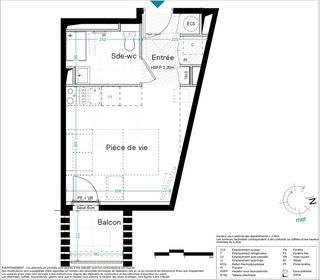  Appartement � vendre 1 pi�ce 24 m�