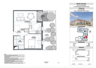  Appartement � vendre 2 pi�ces 44 m�
