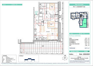  Appartement � vendre 3 pi�ces 66 m�