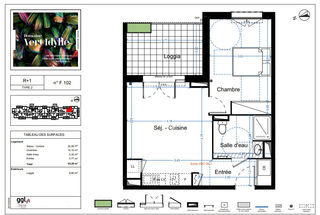  Appartement � vendre 2 pi�ces 43 m�