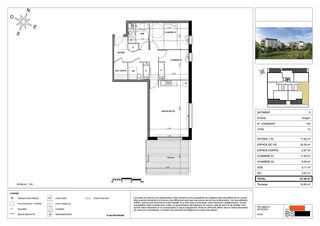  Appartement � vendre 3 pi�ces 67 m�