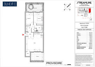  Appartement � vendre 3 pi�ces 74 m�