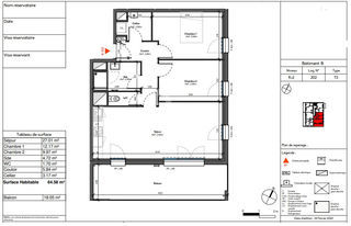  Appartement � vendre 3 pi�ces 65 m�