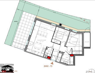  Appartement � vendre 3 pi�ces 64 m�