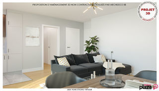  Appartement � vendre 2 pi�ces 44 m�