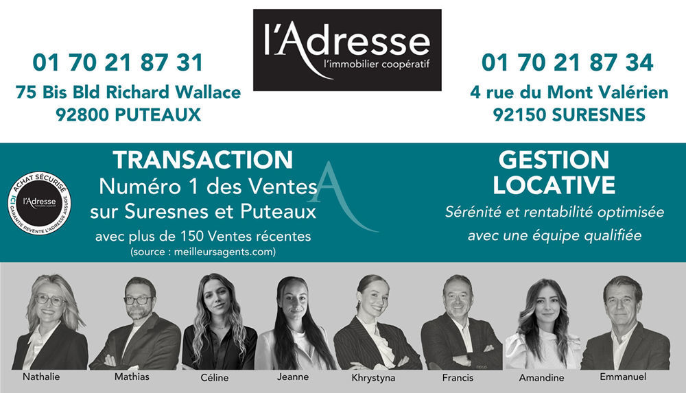 � vendre  Maison Suresnes (92150)