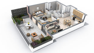  Appartement � vendre 3 pi�ces 68 m�