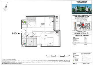  Appartement � vendre 2 pi�ces 47 m�