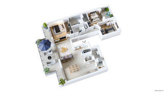  Appartement � vendre 4 pi�ces 108 m�