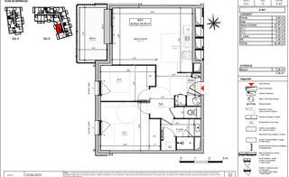  Appartement � vendre 3 pi�ces 62 m�