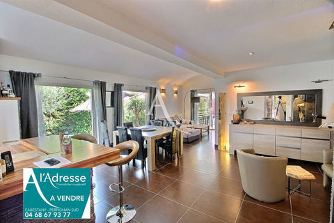  CABESTANY VILLA CONTEMPORAINE DE 137 M� SUR TERRAIN 3 FACES DE 390 M� Maison - 5 pi�ce(s) - 135 m�