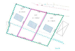  Terrain � vendre 1078 m�