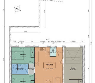  Maison � vendre 3 pi�ces 59 m�