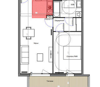  Appartement � vendre 2 pi�ces 51 m�