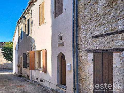   A Vendre Maison de village en pierre de 91 m� avec trois pi�ces et jardin entre Condom et Agen Maison - 3 pi�ce(s) - 91 m�