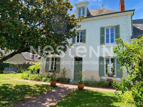   Maison de Ma�tre 190m� - Jardin - 5 chambres parentales � DISSAY-SOUS-COURCILLON (72500) Villa - 8 pi�ce(s) - 190 m�